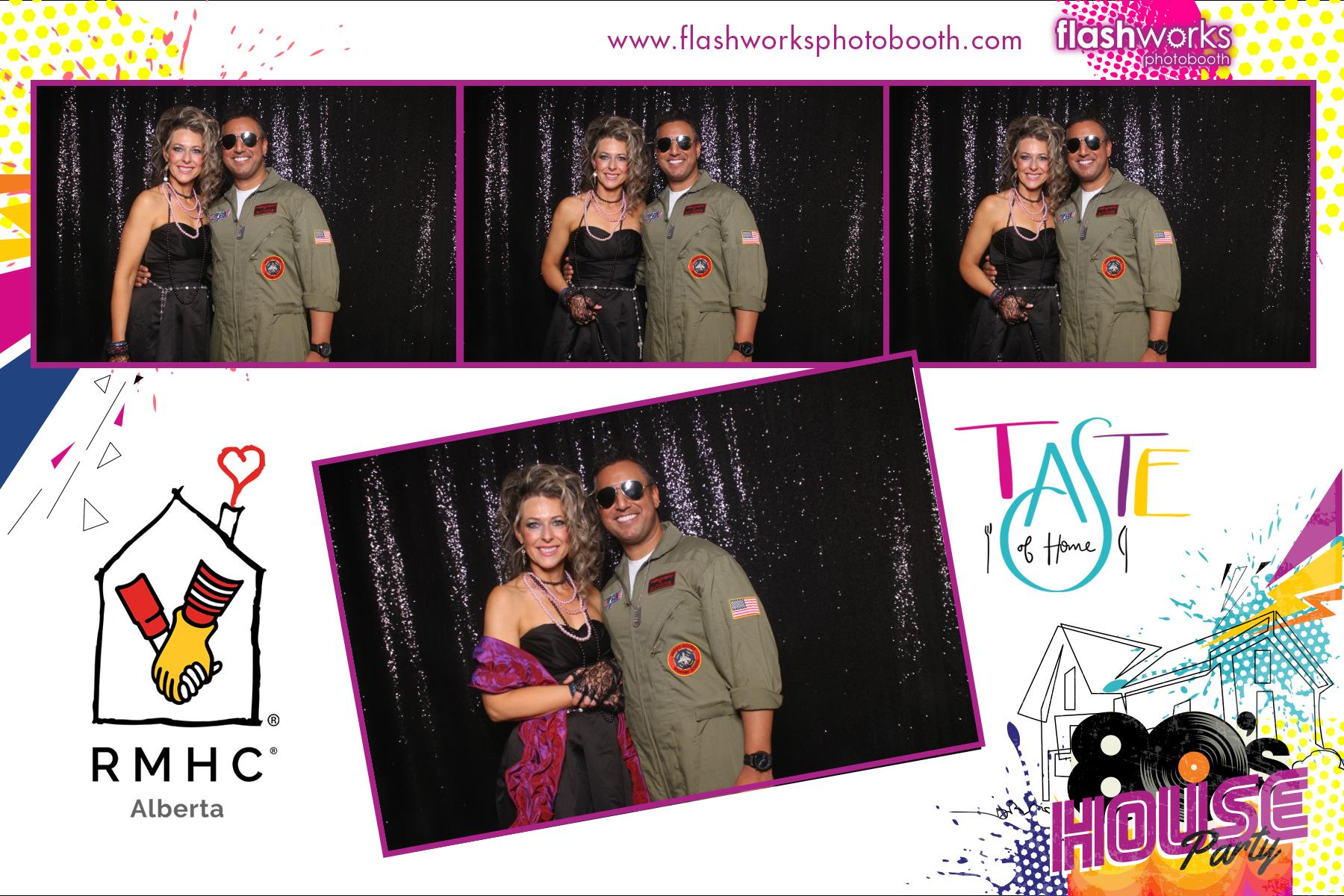 RMHC Alberta - Taste of Home Gala - 80s House Party | View more photos from the event at gallery.flashworksphotobooth.com/u/FlashworksPhotoboothInc/RMHC-Alberta-Taste-of-Home-Gala-80s-House-Party